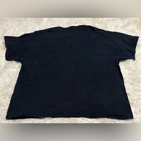 Black Camouflage Themed Cookie Monster Graphic T-Shirt Size Medium EUC - Picture 3 of 5